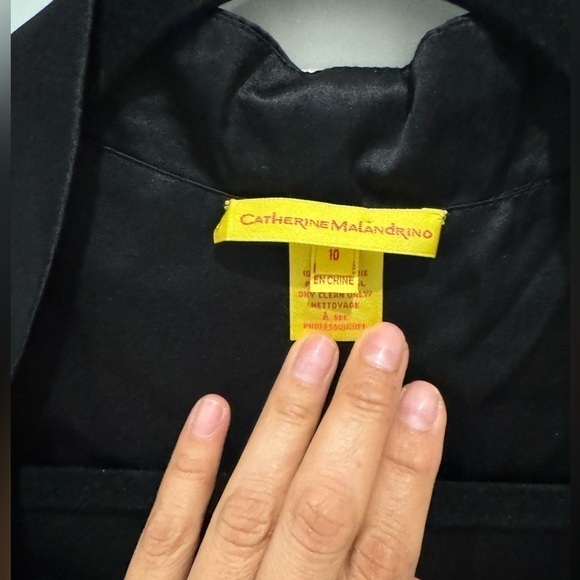 Unbelievable 100% Silk Vintage Catherine Malandrino 2000s dress 10 y2k - Picture 2 of 7